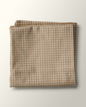 Load image into Gallery viewer, Mustard Mini Gingham Waffle Kitchen Towel
