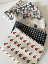 Load image into Gallery viewer, Apple Rows Waffle Kitchen Towel
