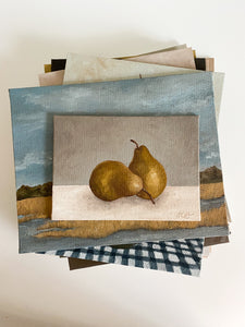 ORIGINAL Pair of Pears Painting