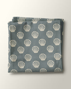 Shells Waffle Kitchen Towel