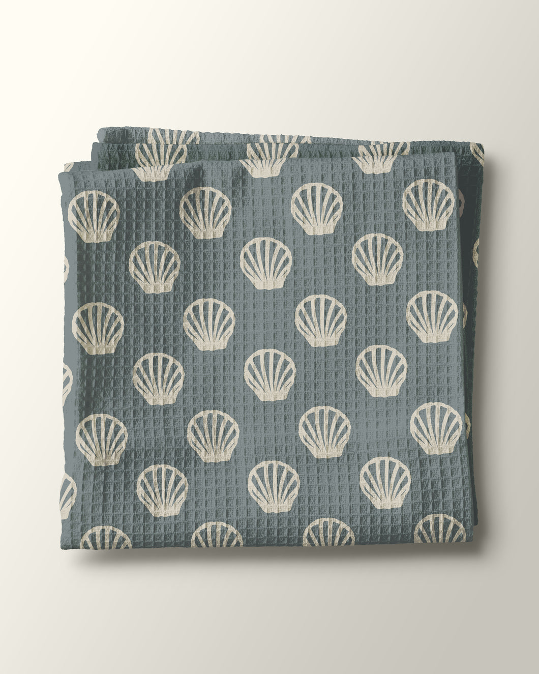 Shells Waffle Kitchen Towel