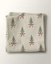 Load image into Gallery viewer, Christmas Sprig Kitchen Waffle Towel
