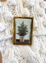 Load image into Gallery viewer, Potted Tree Framed Ornament
