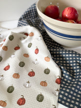 Load image into Gallery viewer, Pumpkin Patch Waffle Kitchen Towel
