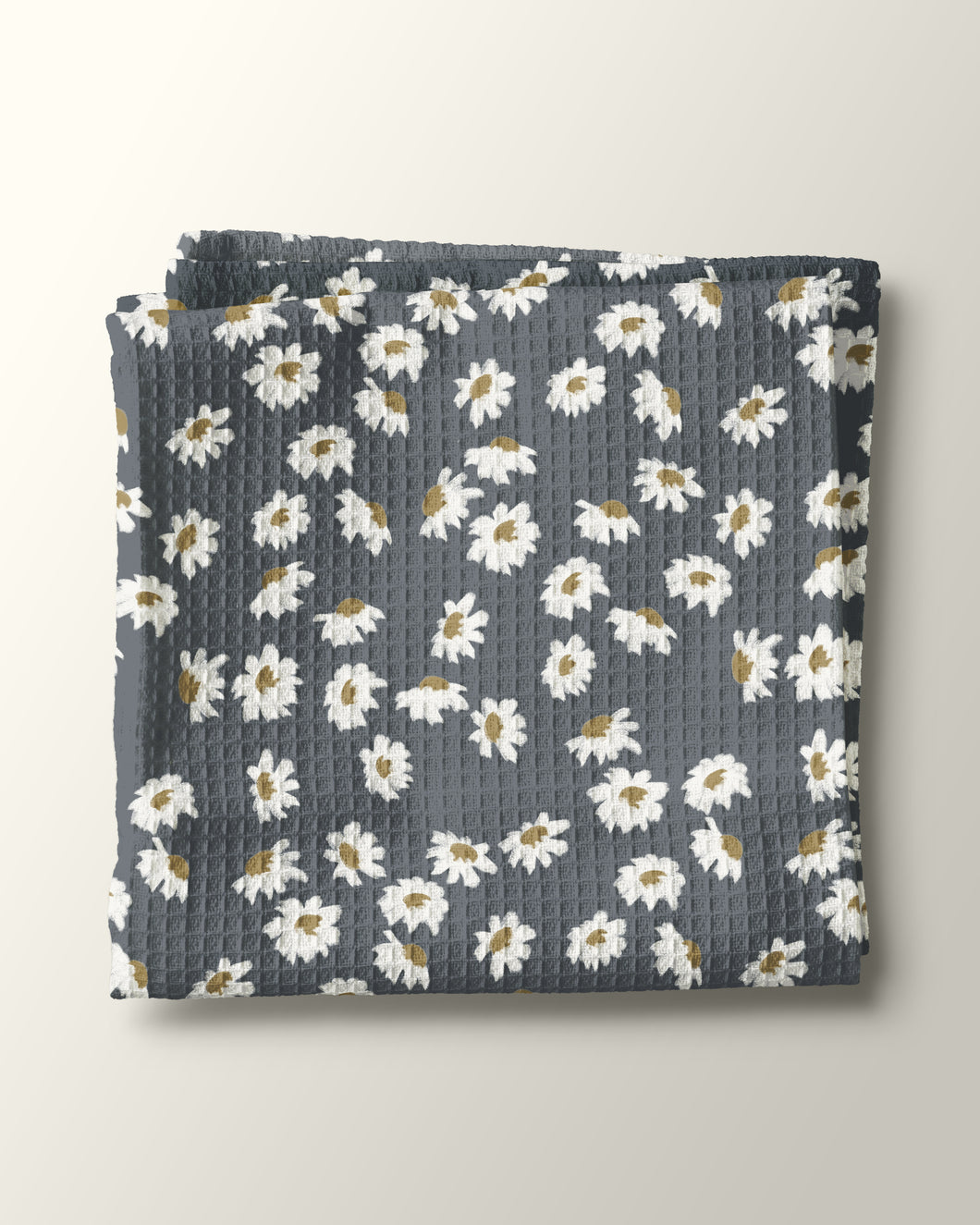 Daisy Field Waffle Kitchen Towel