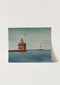 "Big Red" Art Print