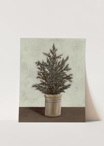 Potted Tree Art Print