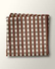 Load image into Gallery viewer, Christmas Gingham Kitchen Waffle Towel
