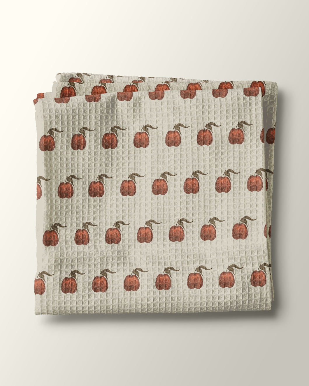 Apple Rows Waffle Kitchen Towel