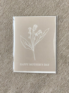 Mother’s Day Lily of the Valley Card