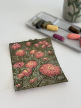 Load image into Gallery viewer, Original &quot;Zinnias&quot; Painting
