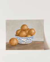 Load image into Gallery viewer, Bowl of Oranges Art Print
